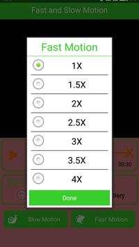 Fast & Slow Motion Cam Recorder screenshot 5