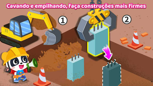 Construção resistente a terremotos do Bebê Panda screenshot 2