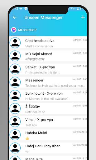 Unseen Daily Messenger screenshot 3