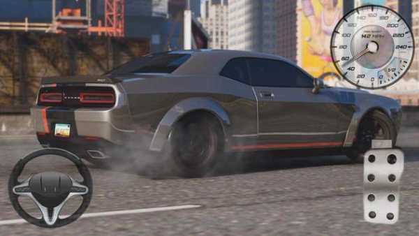 Muscle Dodge Challenger - Hellcat Driving USA screenshot 2
