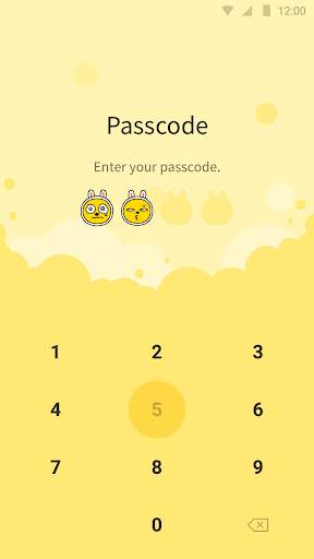 Muzi - KakaoTalk Theme 4 تصوير الشاشة