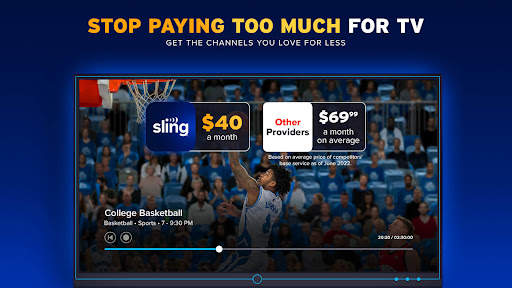 Sling TV: Live TV   Freestream screenshot 31