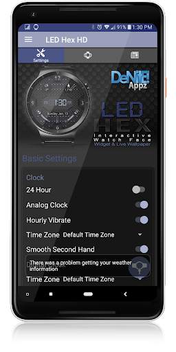 LED Hex HD Watch Face screenshot 4