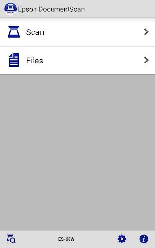 Epson DocumentScan screenshot 1