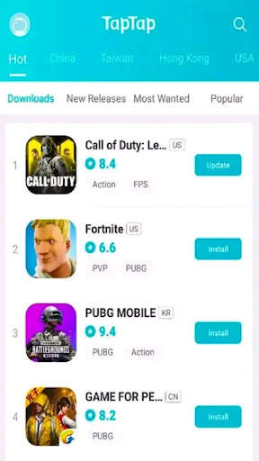 Tap Tap app Apk Games Apk Tips screenshot 2