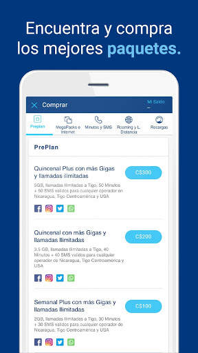 Mi Tigo Nicaragua скриншот 21