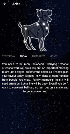 Horoscope - daily horoscope - monthly horoscope screenshot 3
