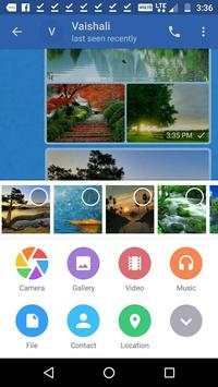 Messengo - chat, call, share,edit photo, stickers screenshot 1