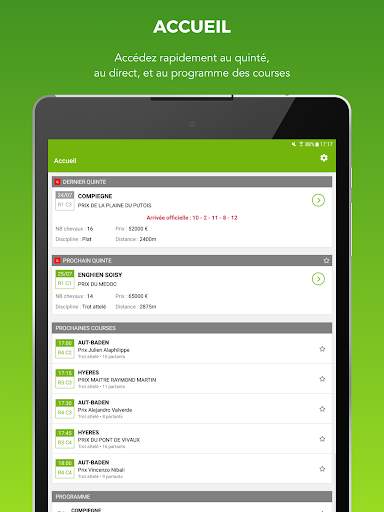Turf résultats des courses screenshot 6