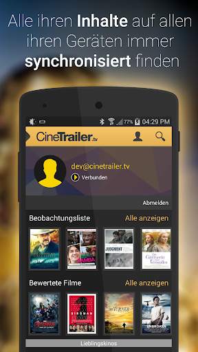 CineTrailer Kinoprogramm screenshot 4