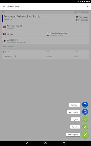 Exact Field Service Q 9 تصوير الشاشة