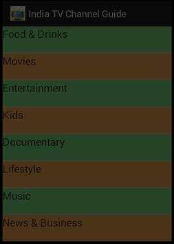India TV Channel Guide स्क्रीनशॉट 1