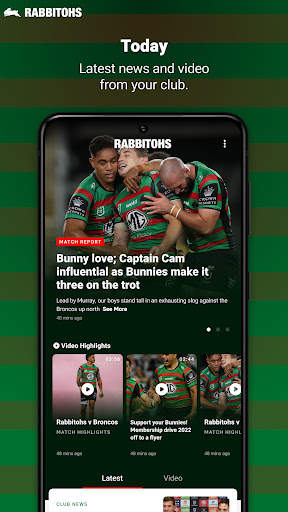 South Sydney Rabbitohs screenshot 1