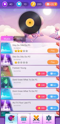 Magic Tiles - Piano Tap Game For Blackpink screenshot 1