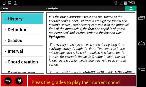 BComposer Scales Lite screenshot 3
