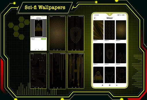 Visionary Launcher Pro - App lock,Hide app,Hi-tech screenshot 5