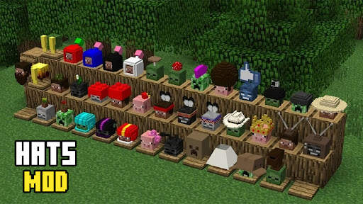 Hats Caps Minecraft Mod screenshot 2