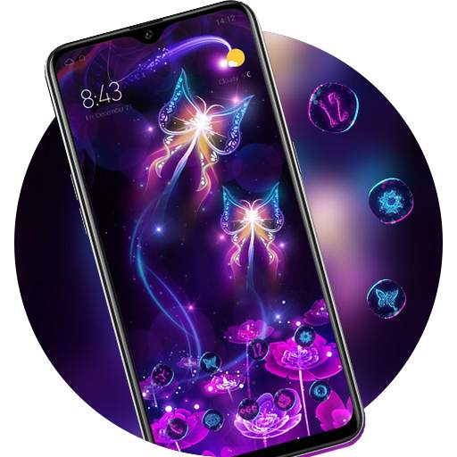 Flower theme | shining flying butterflies 2.0.50