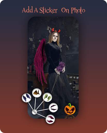 Halloween Makeup - Mask Face camera Snap screenshot 1