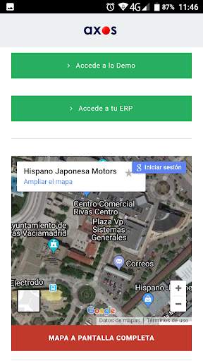 ERP Axos Visual screenshot 1
