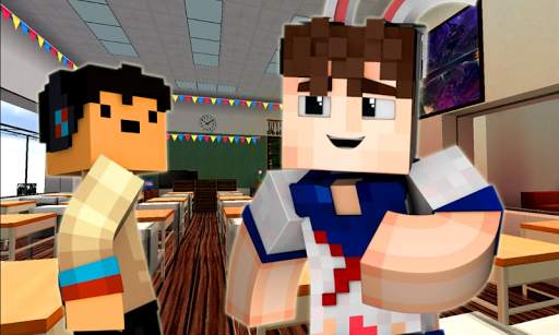 Yandere School Simulator for Minecraft PE screenshot 1