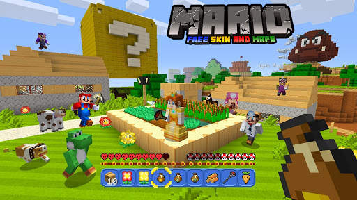 Super Mario world Skin Minecraft PE screenshot 4