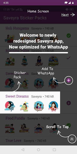 Saveyra Stickers screenshot 1