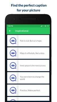 Creative Captions for Instagram and Facebook Photo screenshot 4