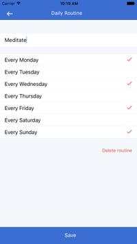 Daily routine screenshot 2