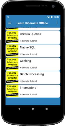 Learn Hibernate Offline screenshot 5