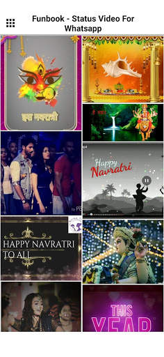 Bollywood navratri 2020 WhatsApp status video app screenshot 1