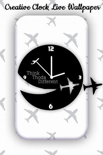 Creative Clock Live Wallpaper screenshot 4