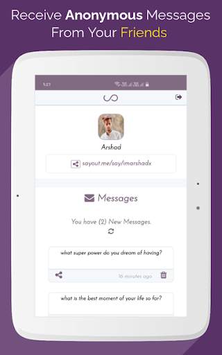 SayOut - Anonymous Messages screenshot 9