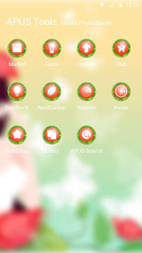 BEAUTIFUL GIRL theme for APUS screenshot 3