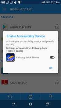 Fish App Lock Theme screenshot 4