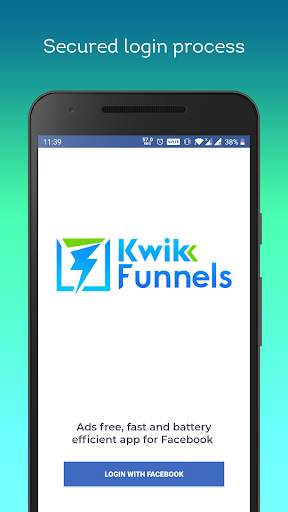 Kwikfunnels for facebook स्क्रीनशॉट 1
