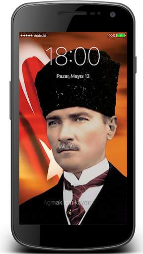 Atatürk Lock Screen & Wallpaper screenshot 1