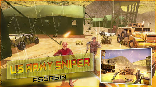 US Army Sniper Assassin 3d: Game Sniper Baru 2019 screenshot 6