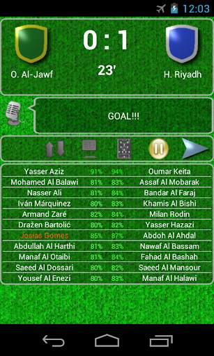 True Football 2 6 تصوير الشاشة