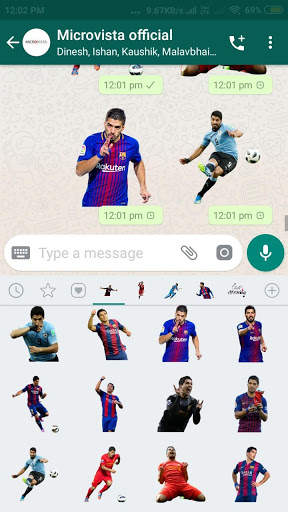 Suarez Stickers For WhatsApp screenshot 6