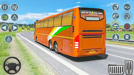 Coach Bus Driving Simulator 2021: PvP Driving Game screenshot 1