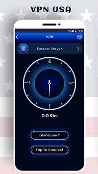 USA VPN - Free VPN Proxy screenshot 2