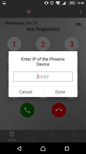 Phoenix Audio SIP Dialer screenshot 5