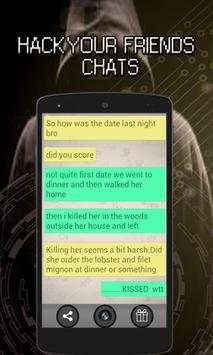 Hack Whatsapp Messeng‍er prank screenshot 1