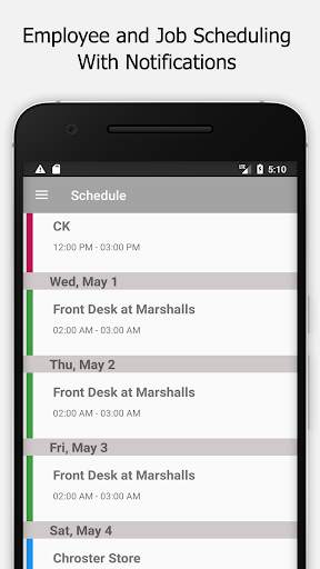 Timeero Time Clock App - GPS, Timesheet & Mileage 4 تصوير الشاشة