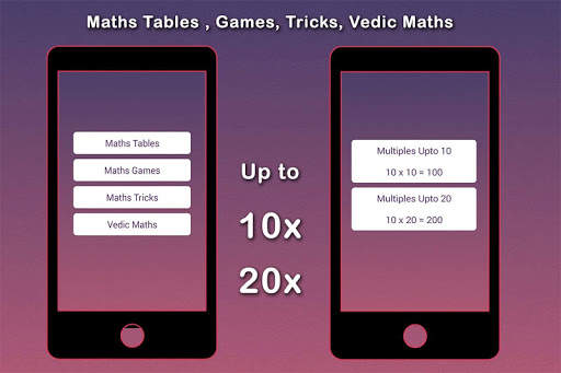 Maths Tables, Games, Maths Tricks, Vedic Maths screenshot 3