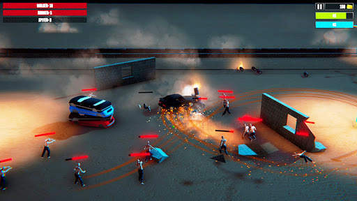 driver gila kecelakaan zombie crusher games kiamat screenshot 4