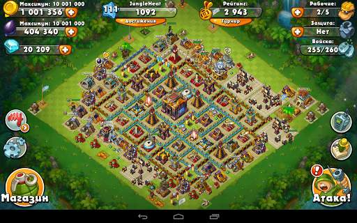 Jungle Heat: War of Clans скриншот 12