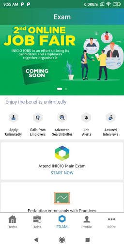 INICIO Jobs App screenshot 4
