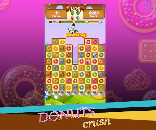 Donuts Crush - Match 3 Game screenshot 6
